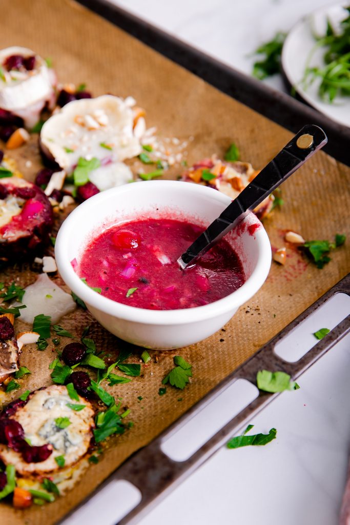 Rote Beete mit Cranberry-Dressing